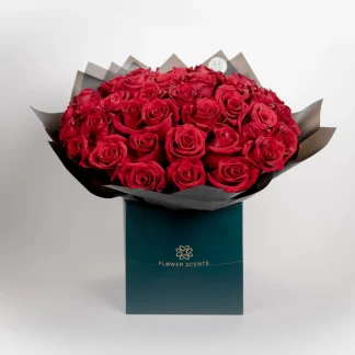 Beyond beauty in 50 red roses to be loved